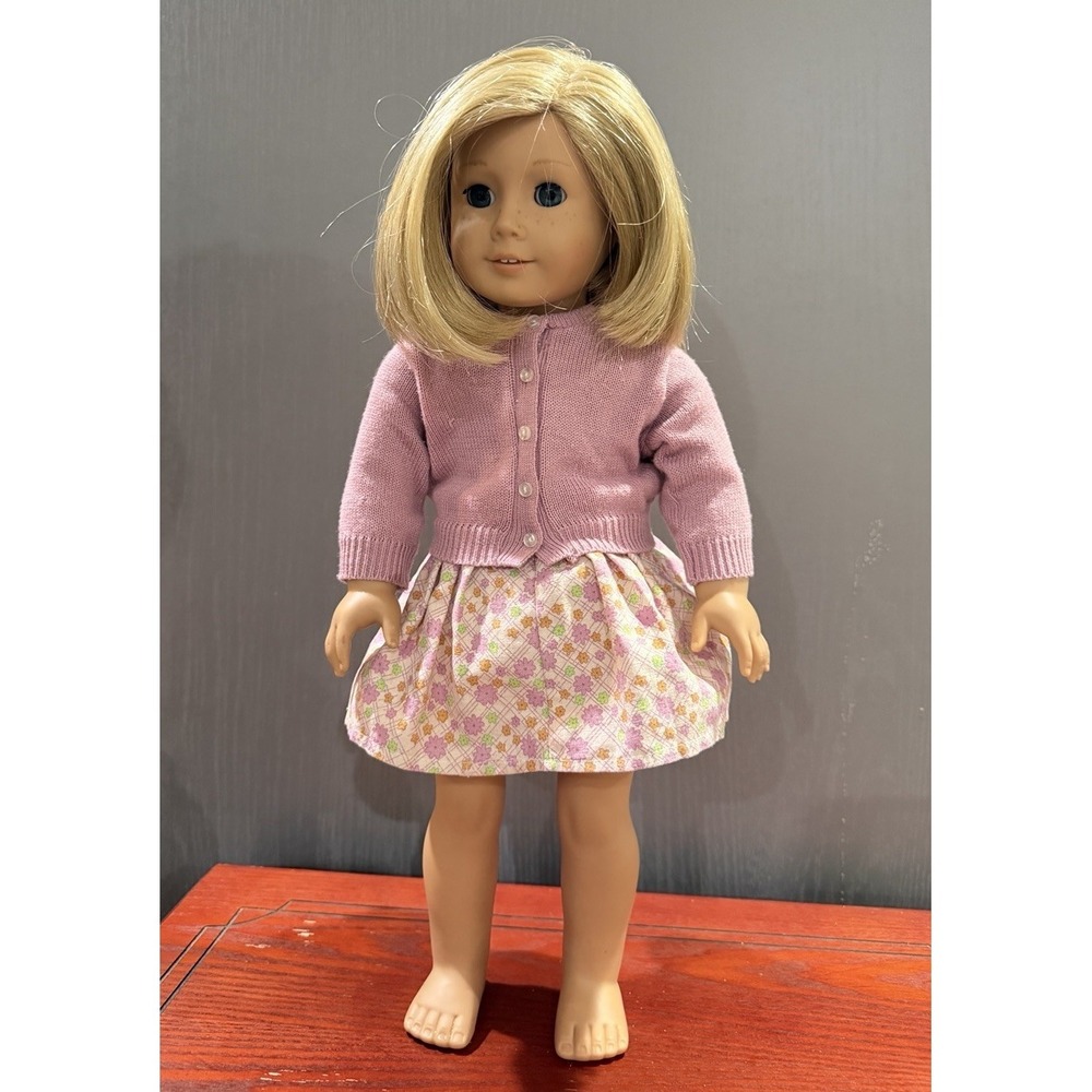 American Girl Doll Kitt Kittredge 2008 Pleasant Company W/ Meet Outfit READ